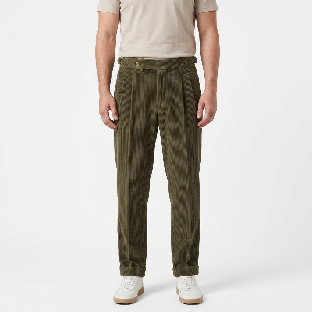olive-pants