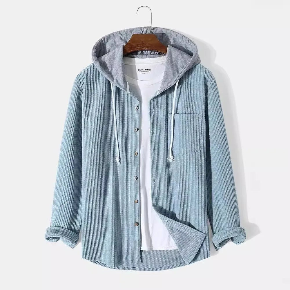 light blue-shirt jacket