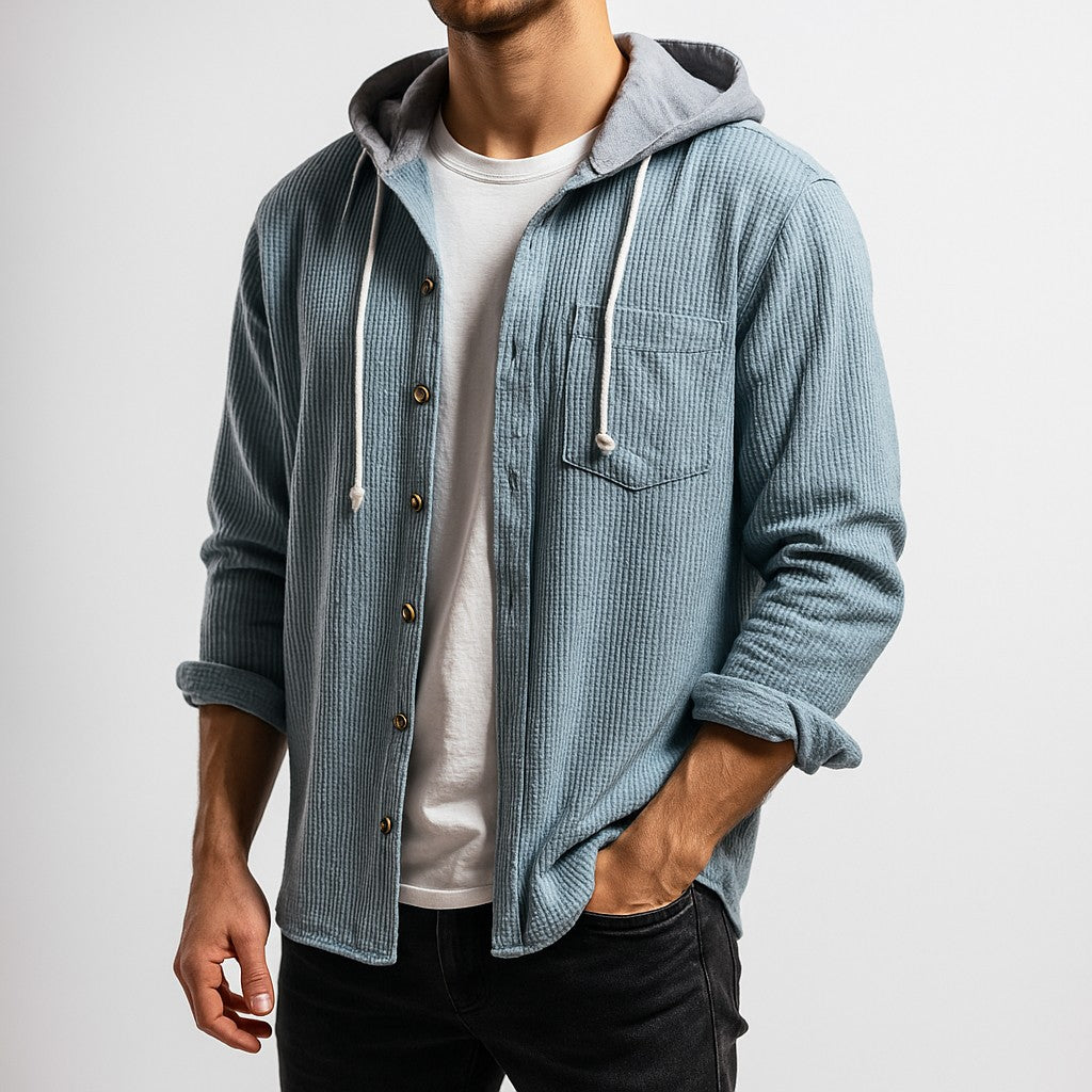 light blue-shirt jacket