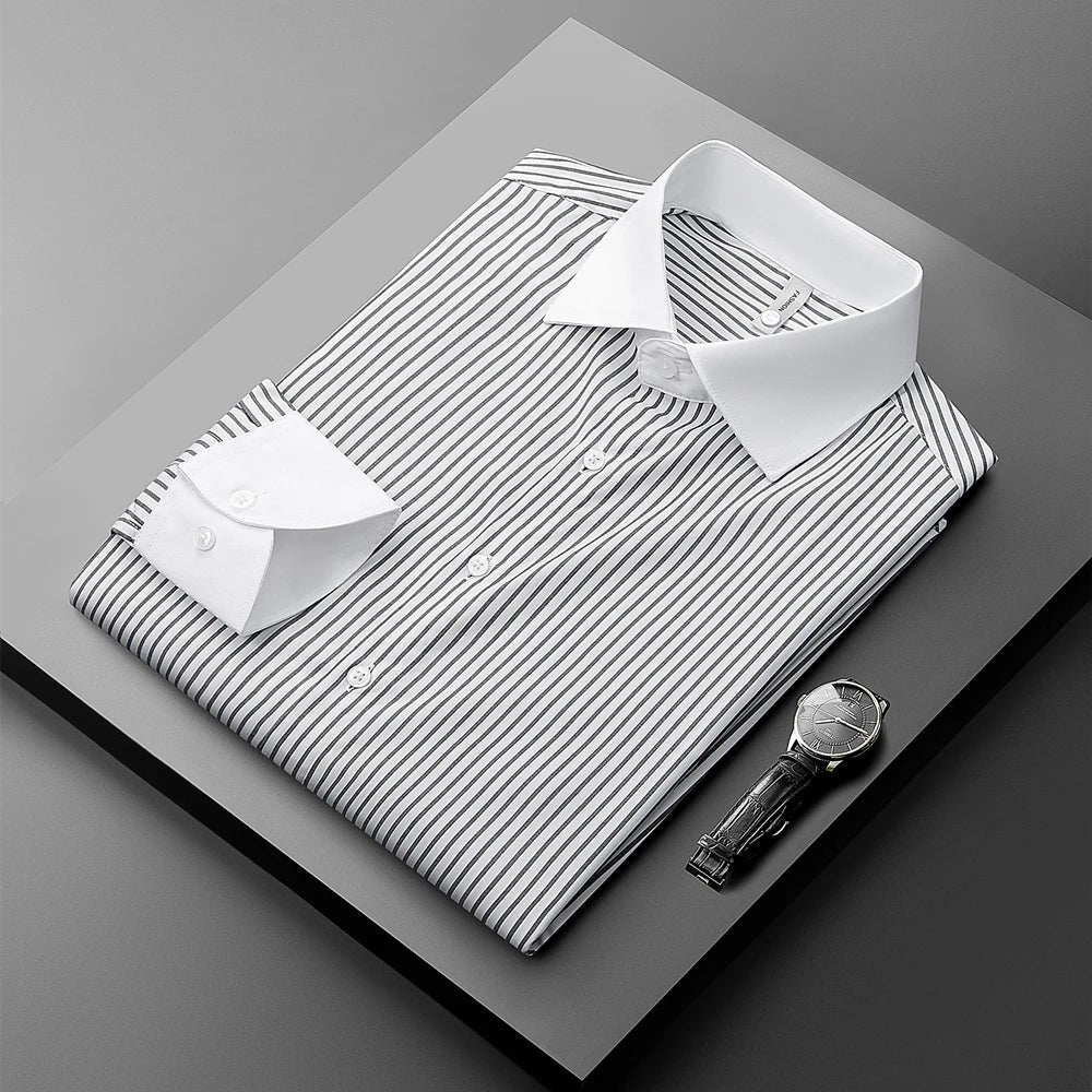 black-dress shirt