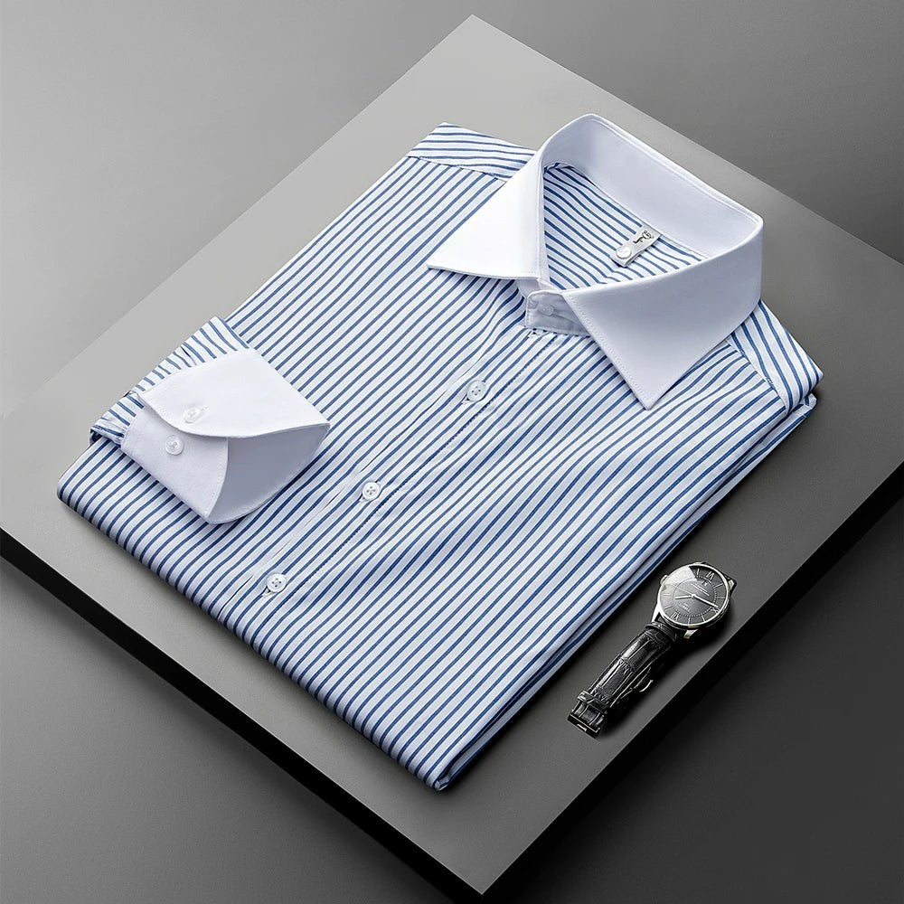 blue-dress shirt