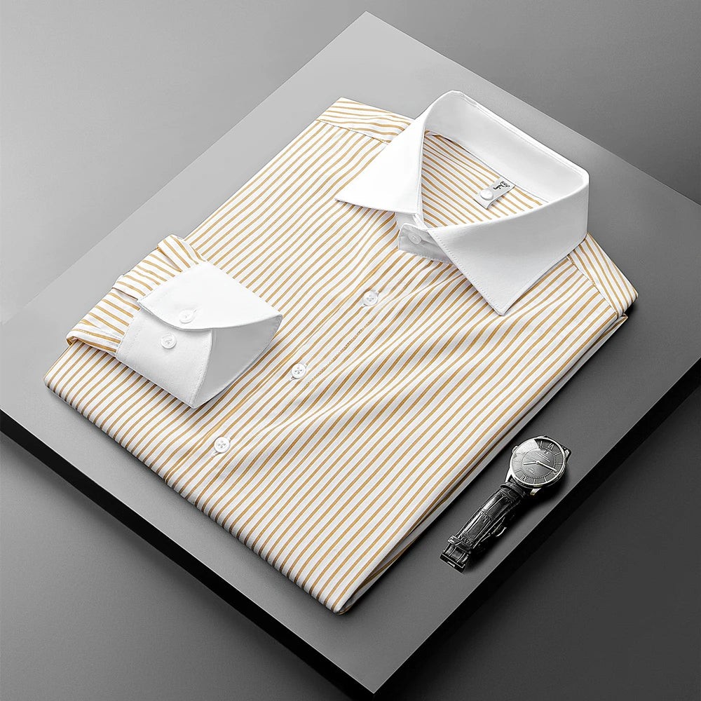yellow-dress shirt