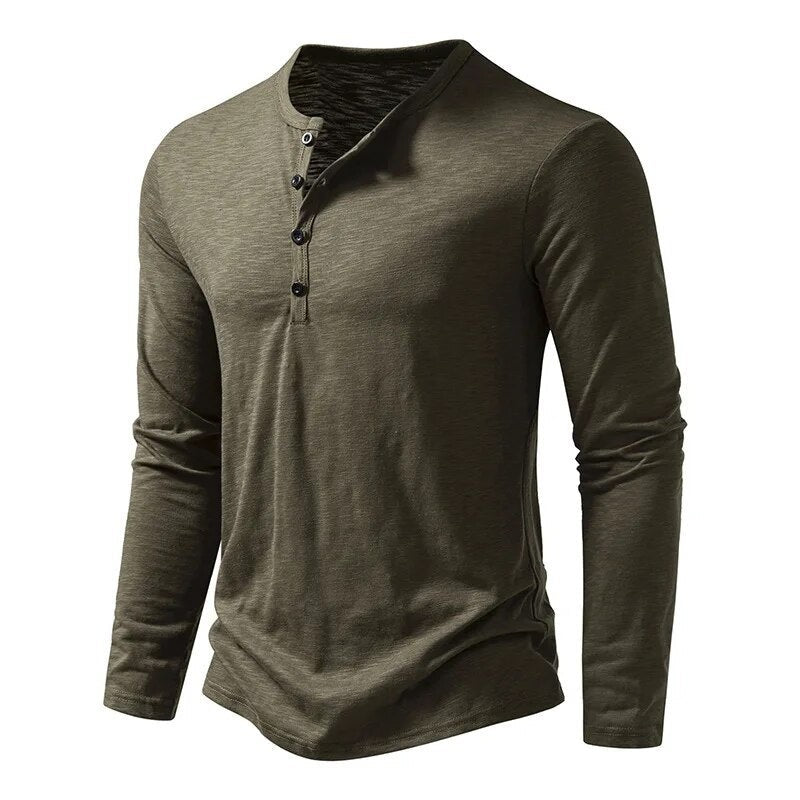 army green-henley