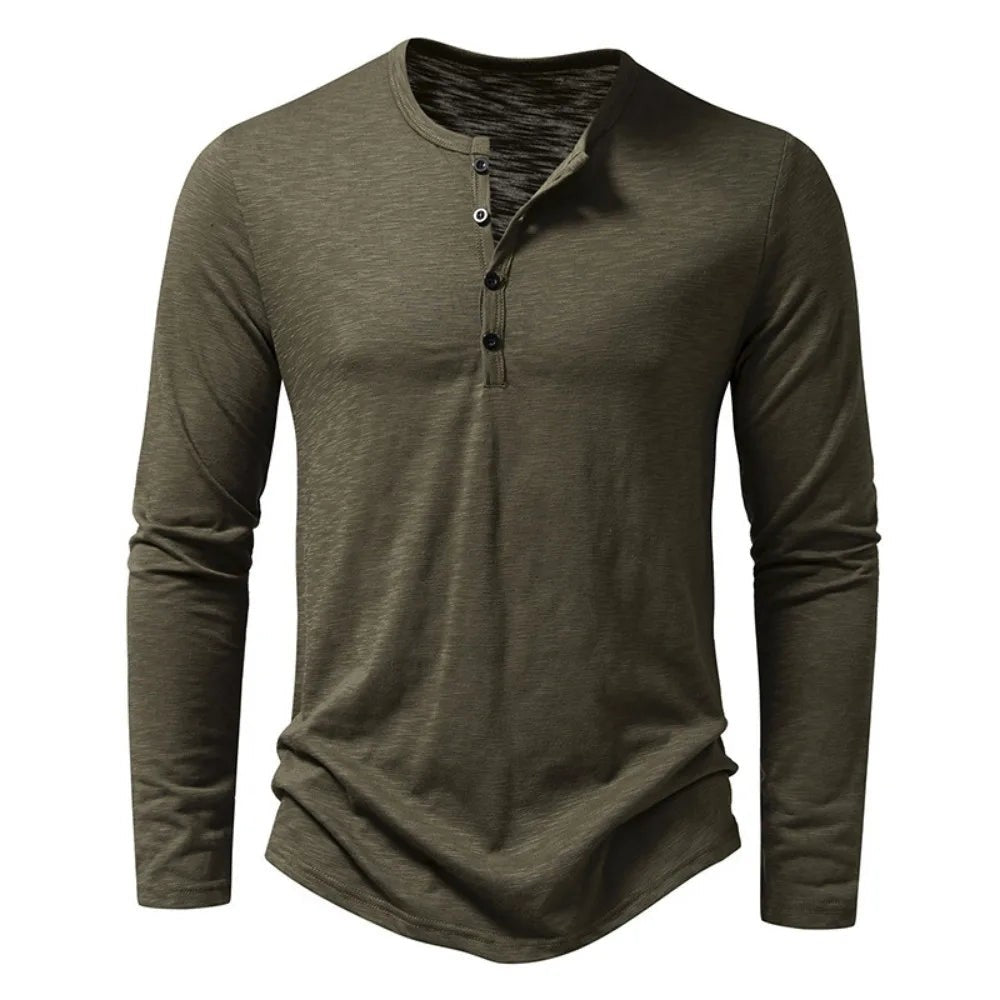army green-henley