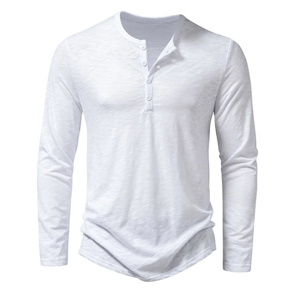 white-henley