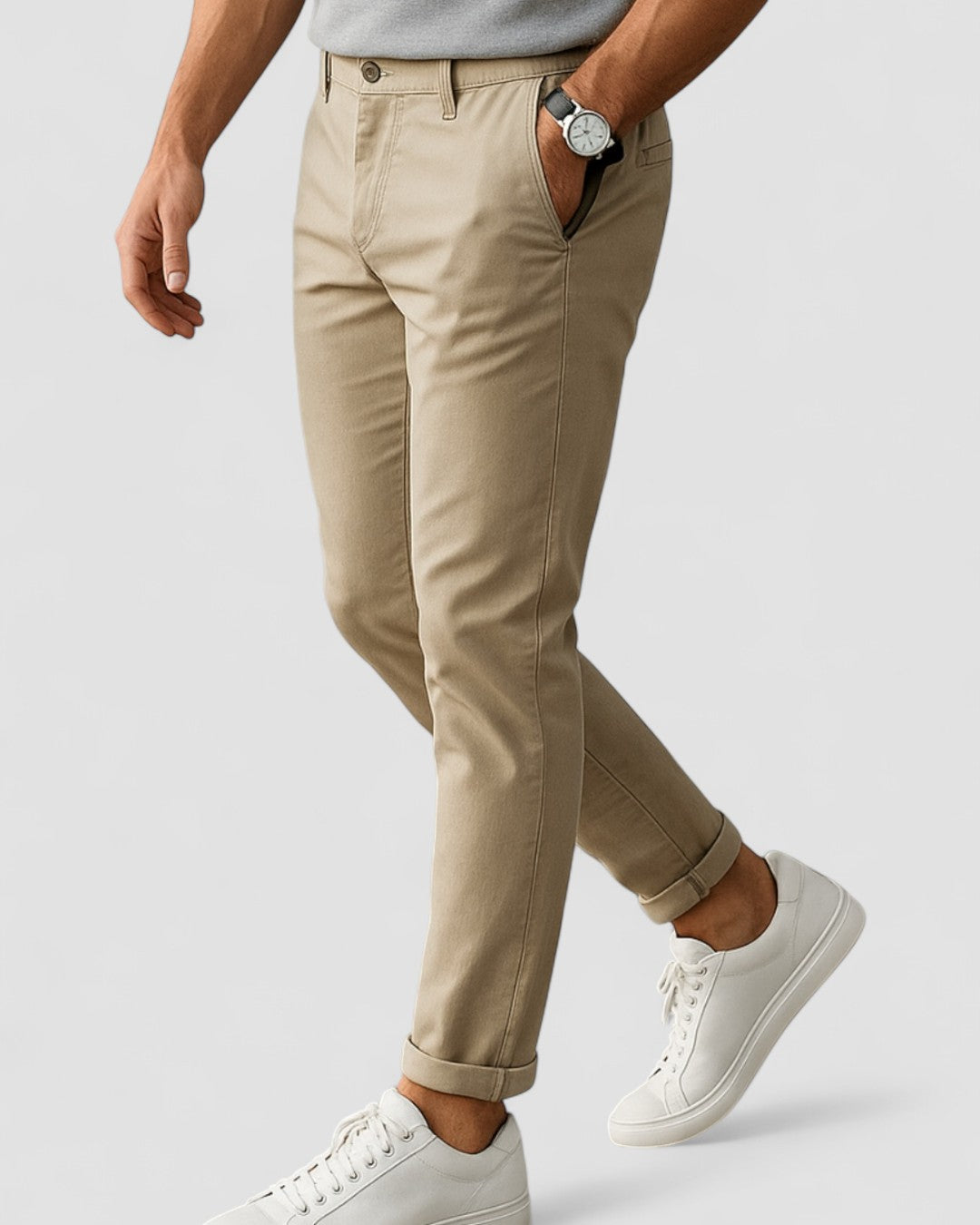 beige-chino pants