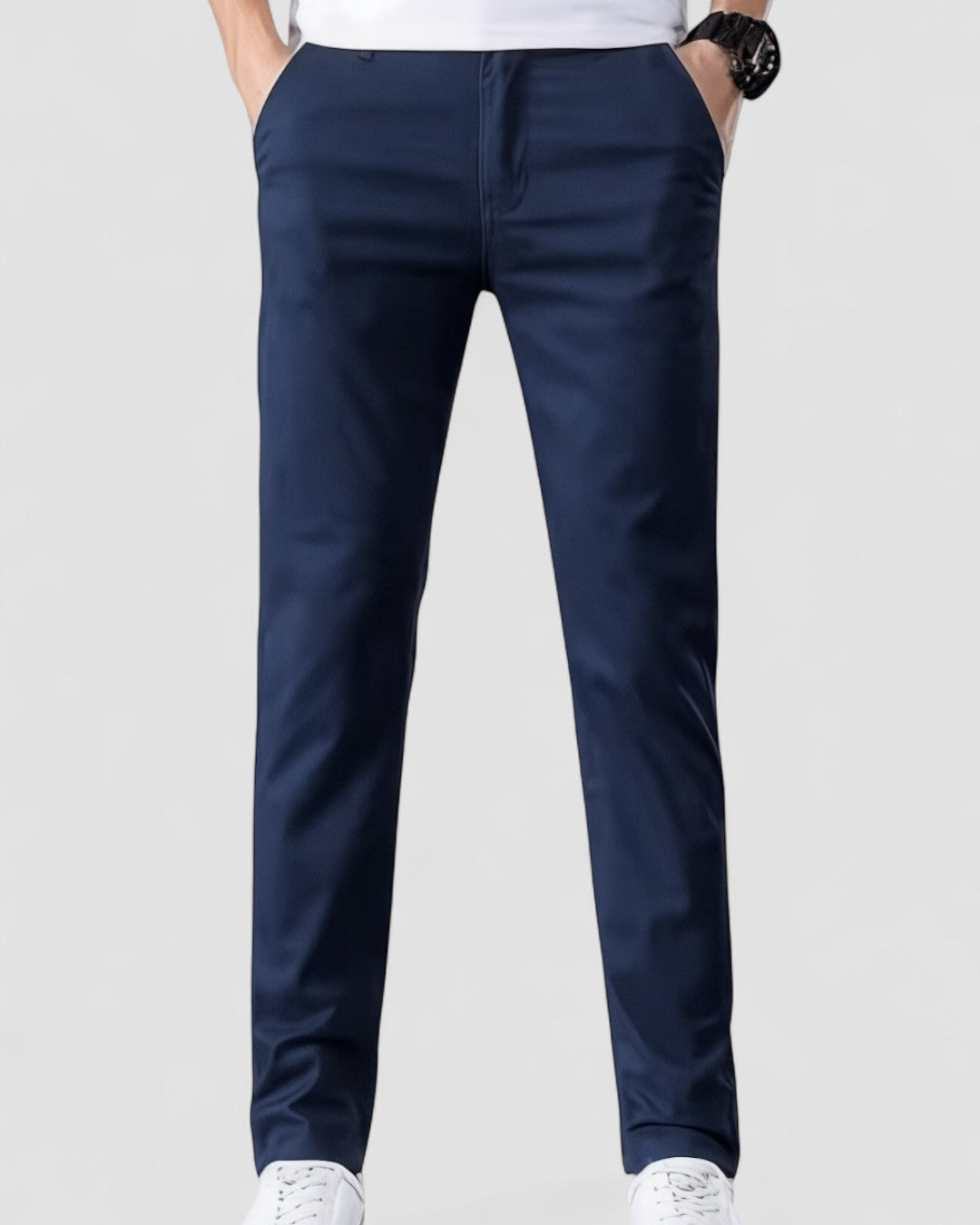 navy blue-chino pants