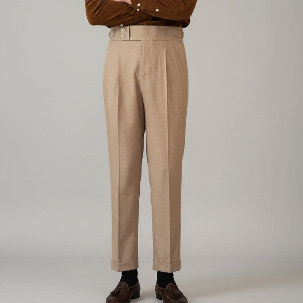 camel-dress pants