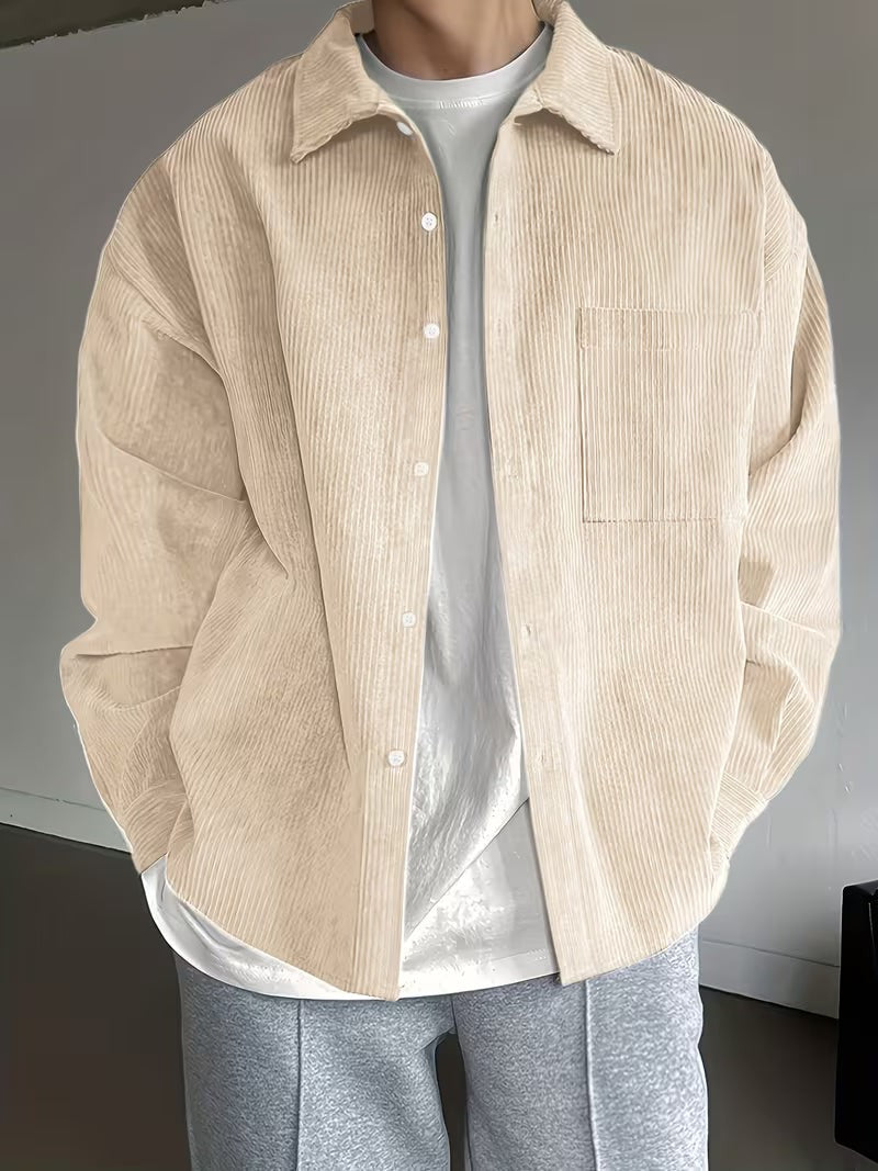 beige-corduroy jacket
