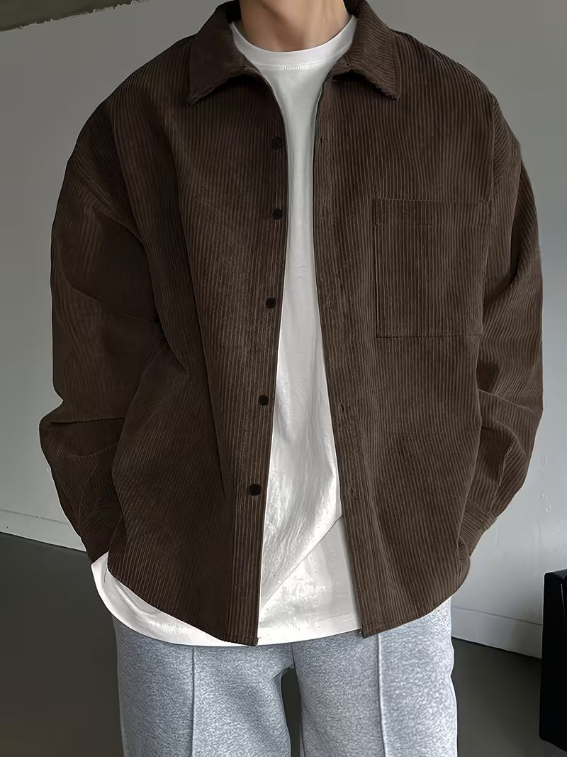 brown-corduroy jacket