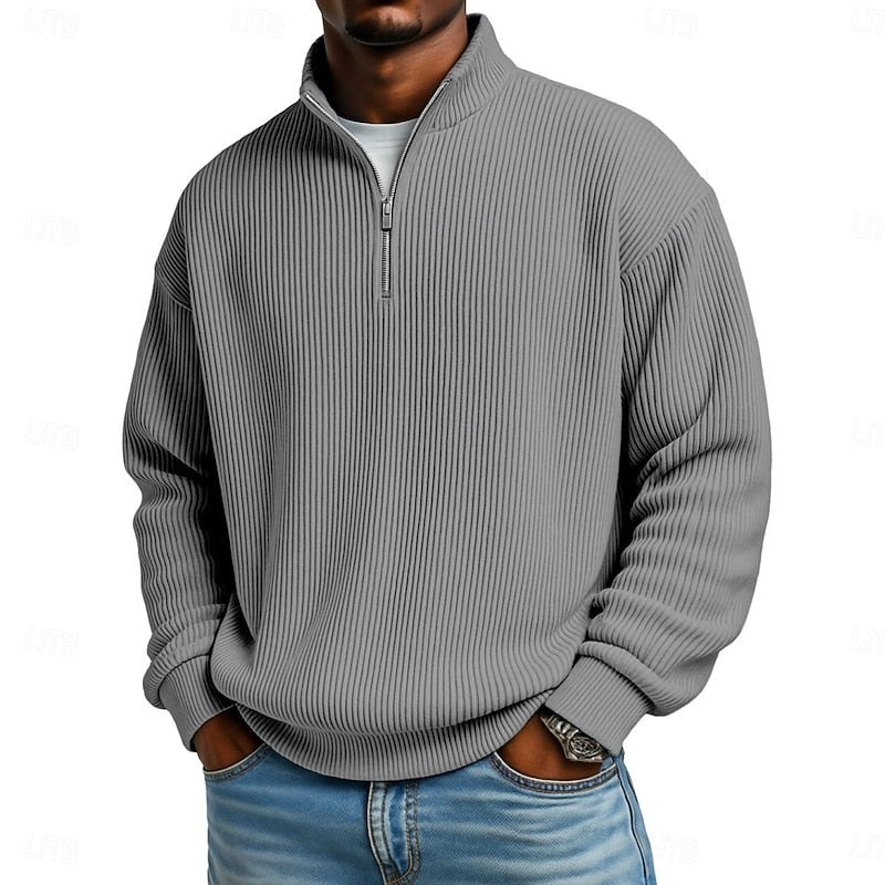 gray-sweater