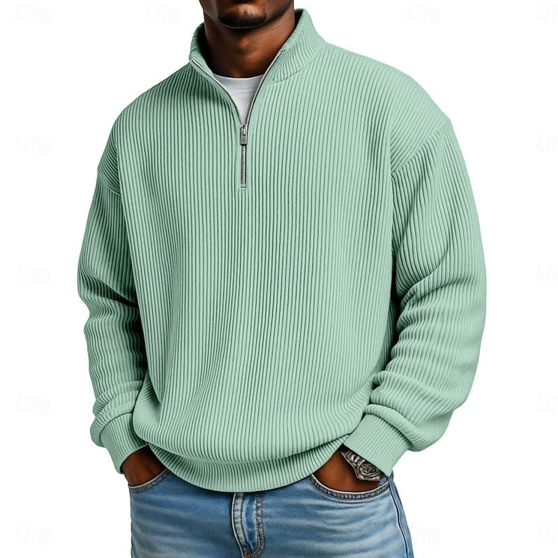 light green-sweater