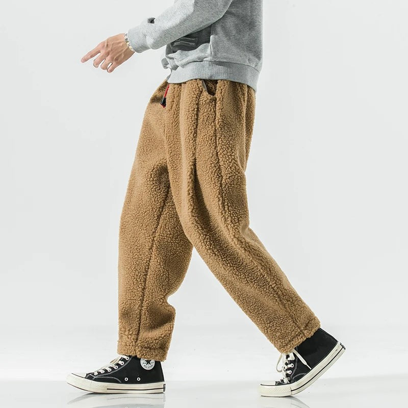 khaki-sweatpants