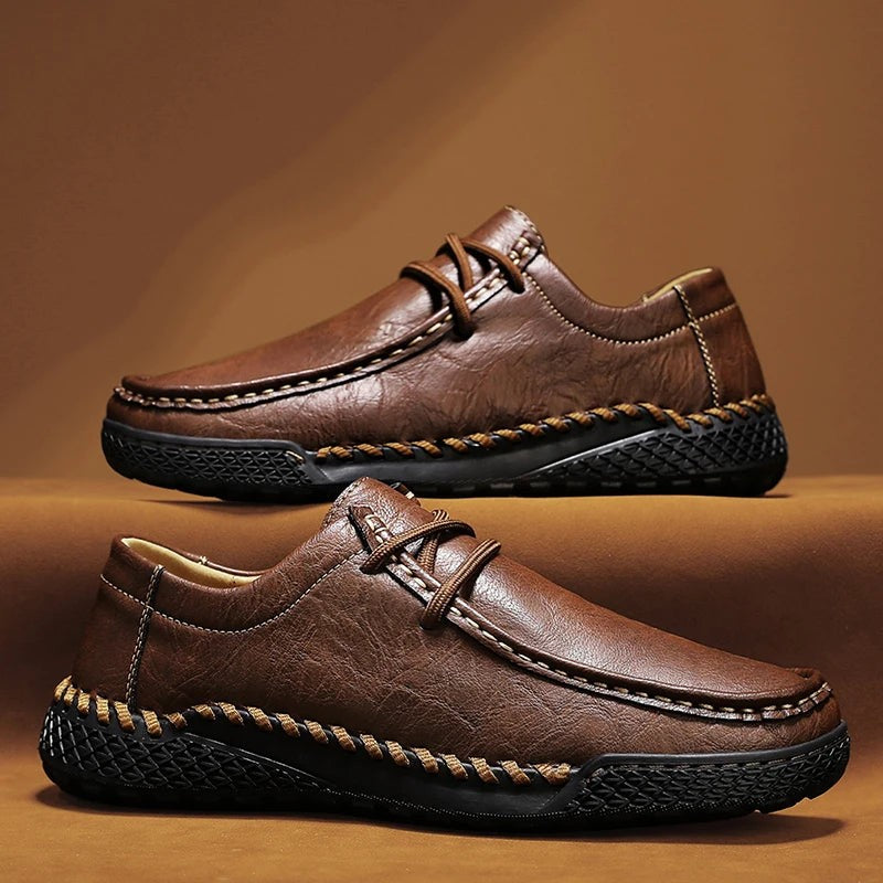 dark brown-shoes