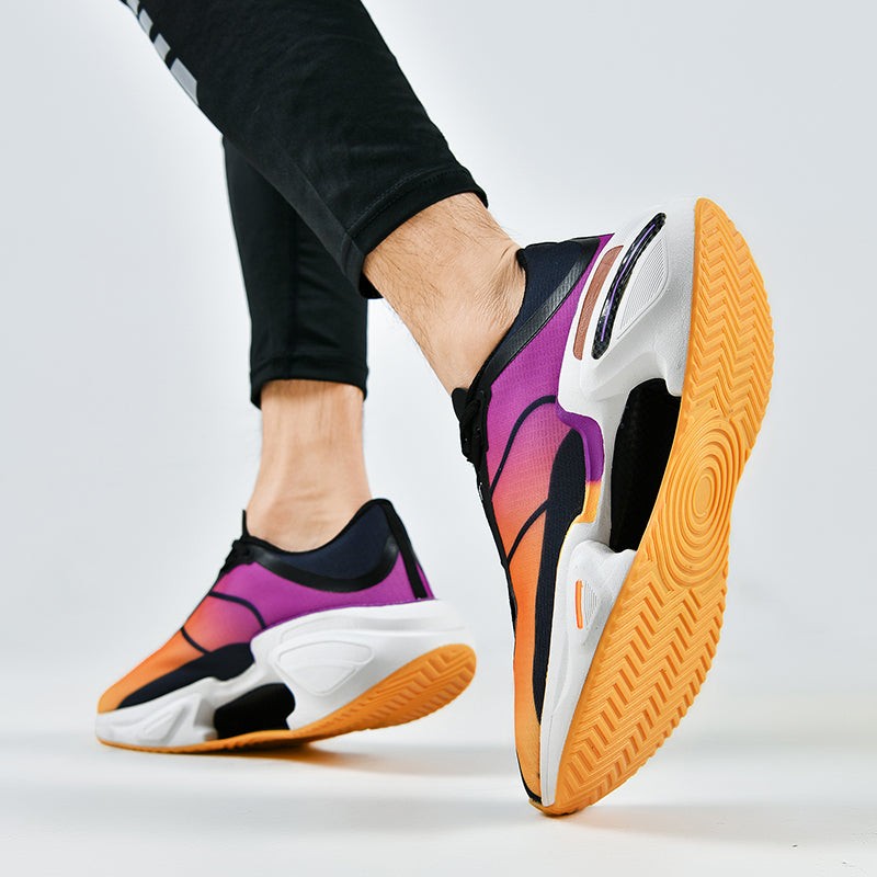 purple sunset-sneakers
