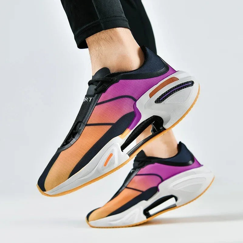 purple sunset-sneakers