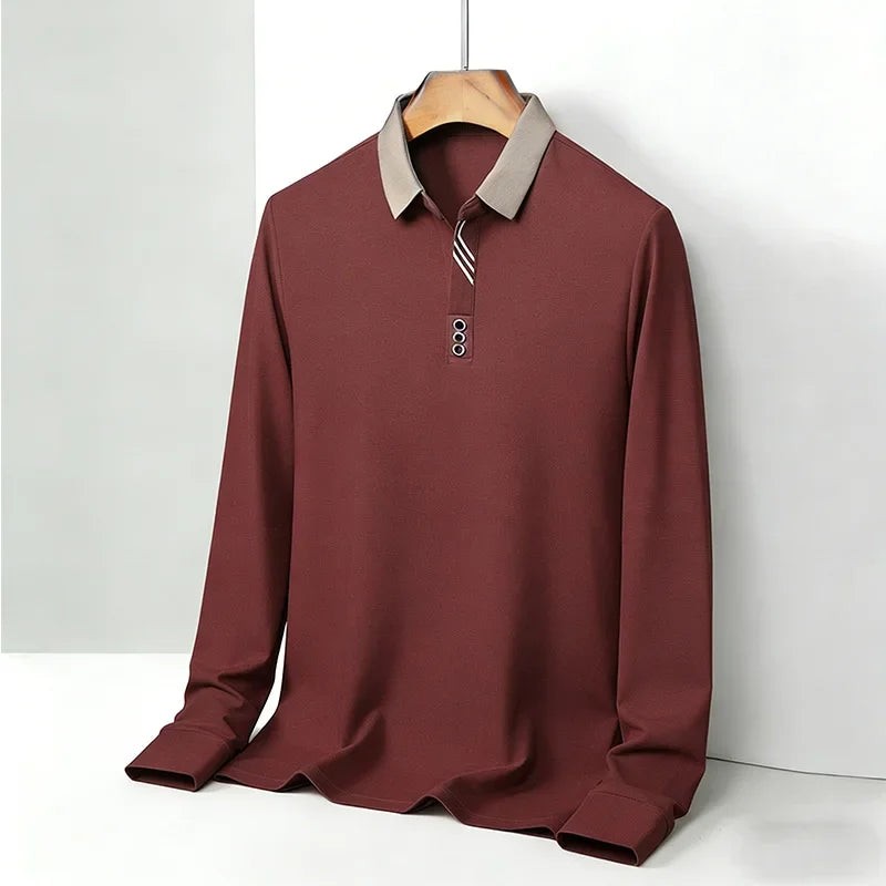 red-polo shirt