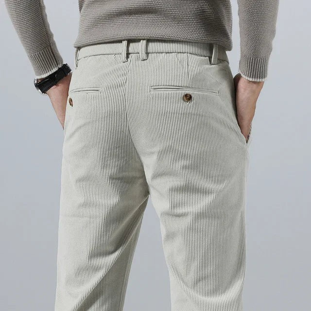 beige-corduroy pants
