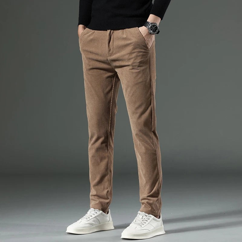 khaki-corduroy pants