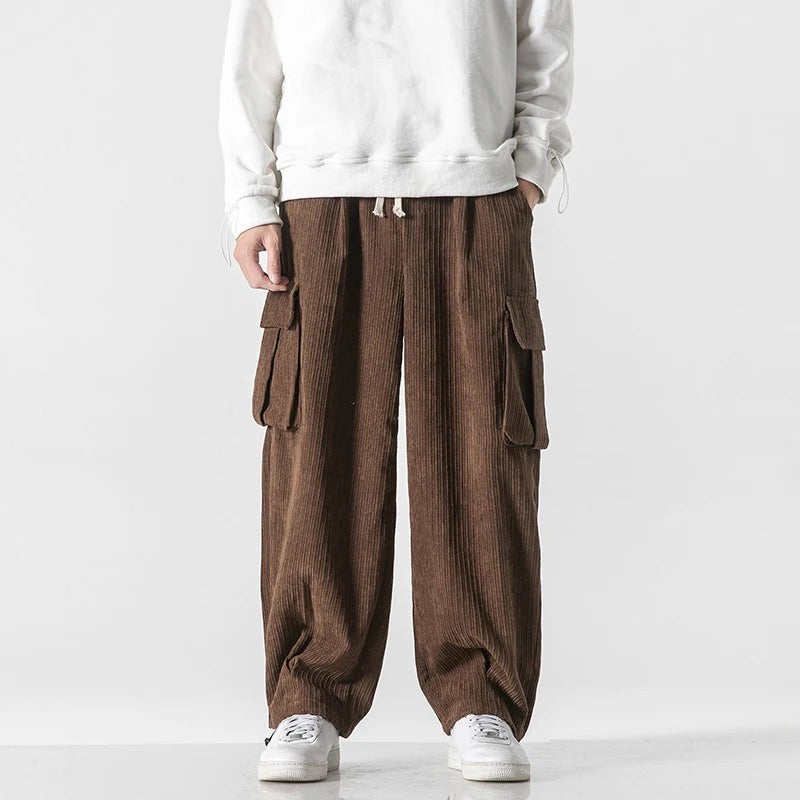 brown-cargo pants