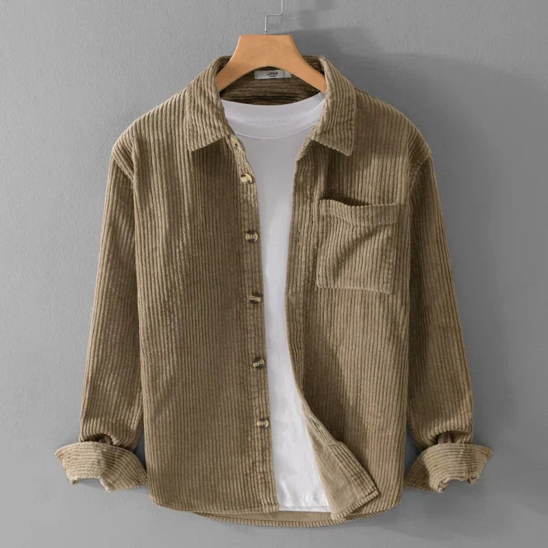 khaki-shirt jacket