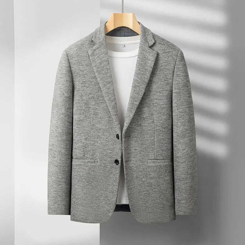 light gray-suit jacket