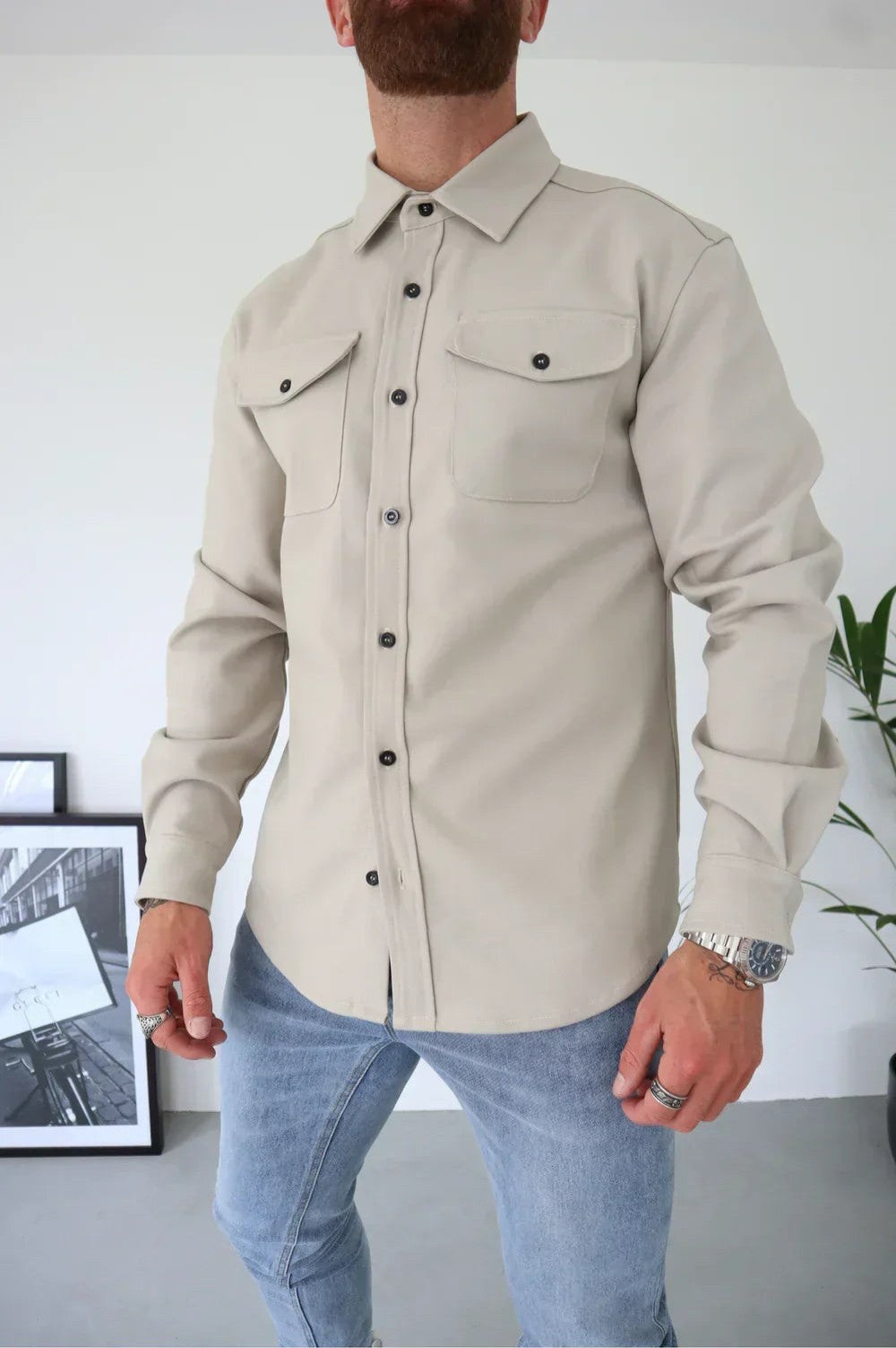 cream-shirt jacket