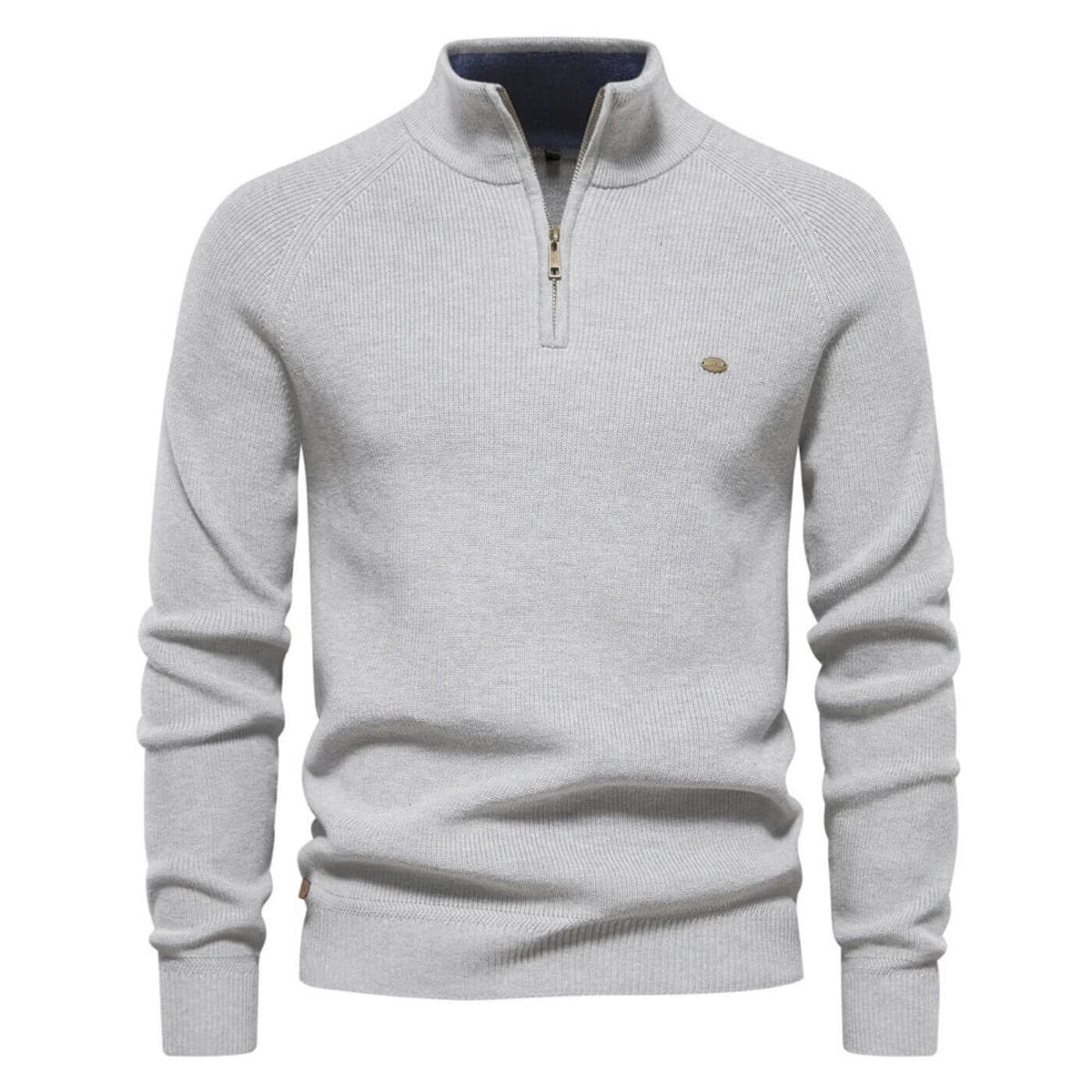 light gray-sweater