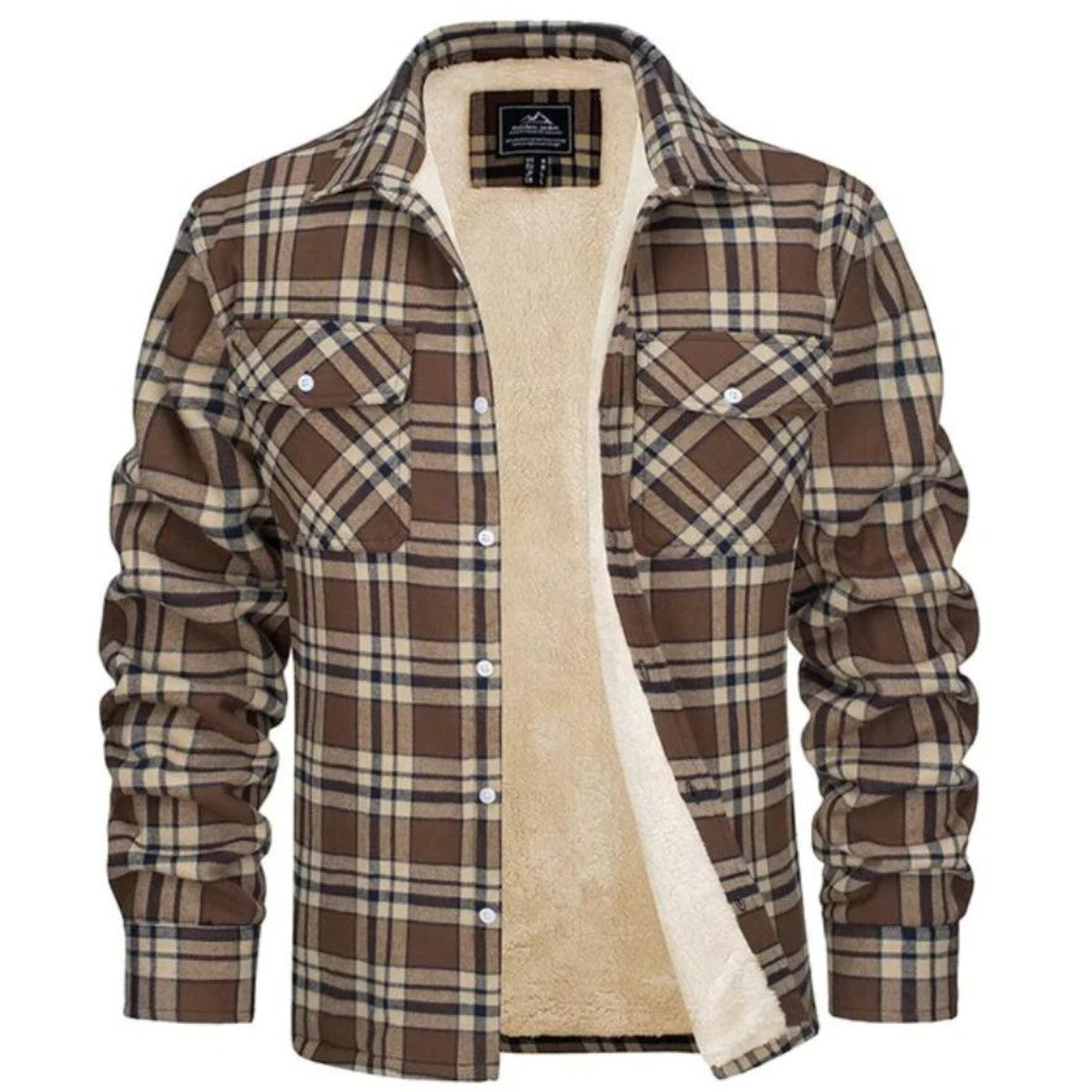 khaki-shirt jacket