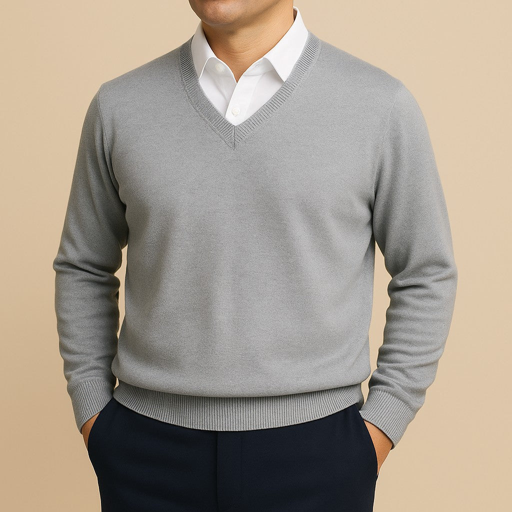 gray-sweater