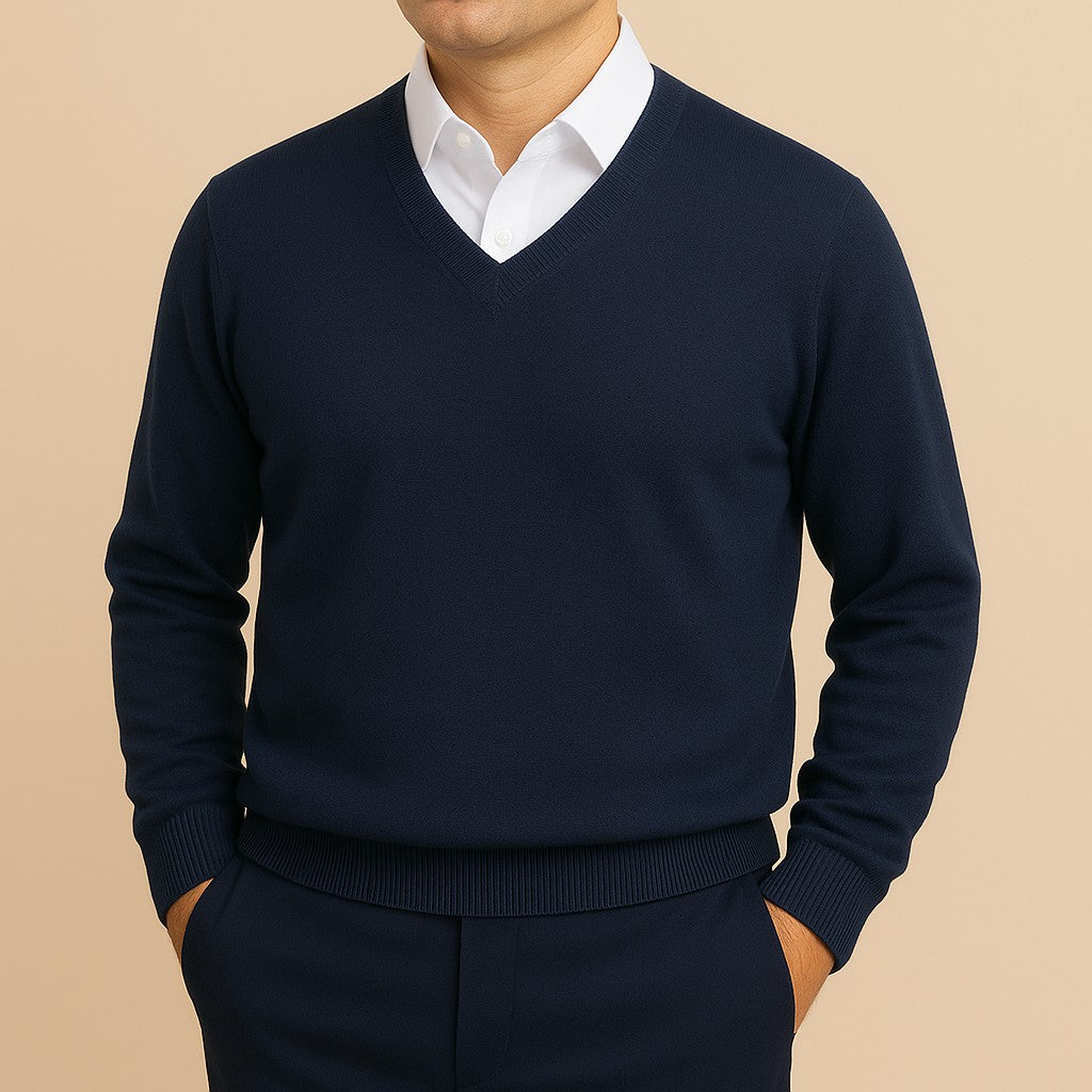 navy-sweater