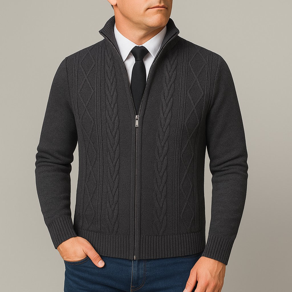 dark gray-cardigan