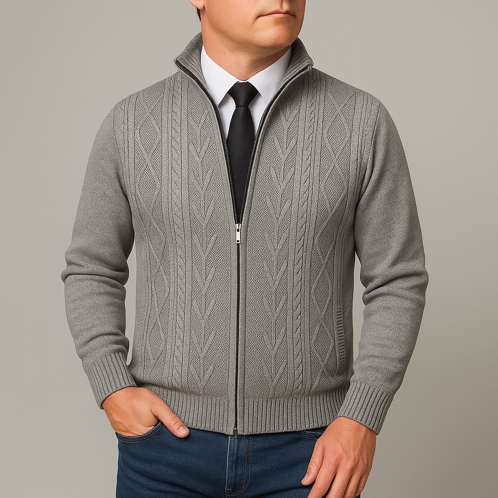 gray-cardigan