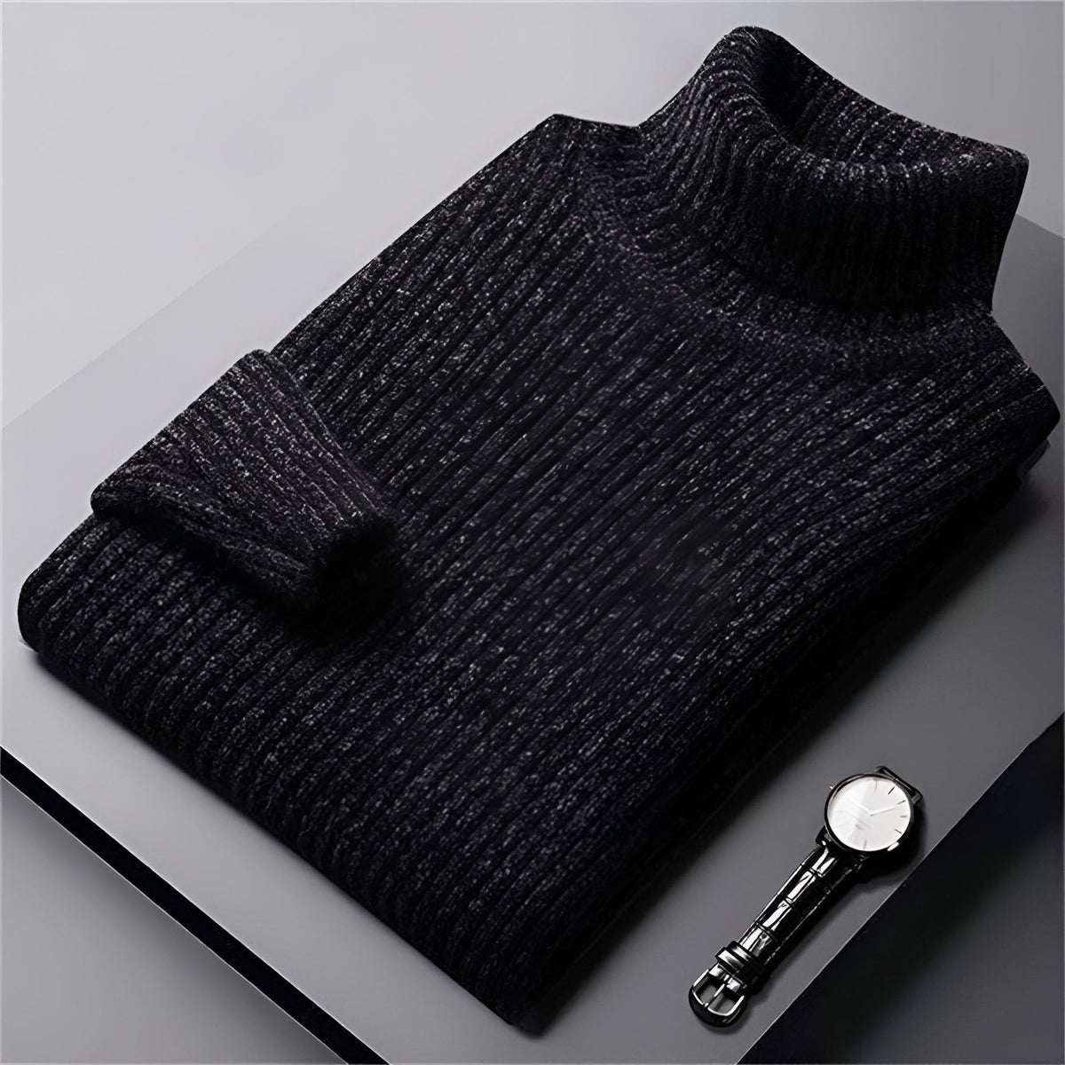 black-sweater