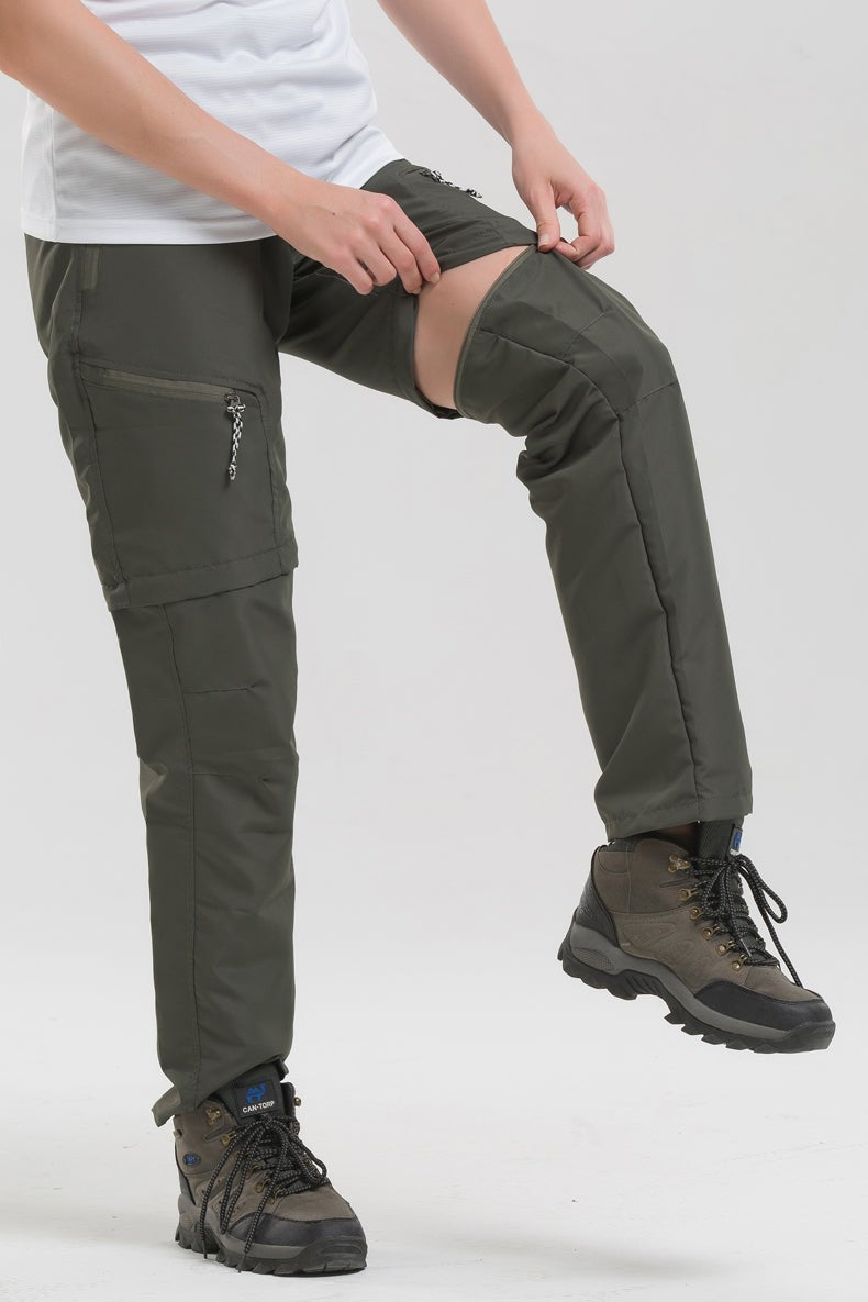 olive green-hiking pants