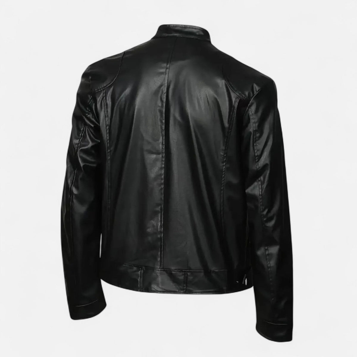 black-leather jacket