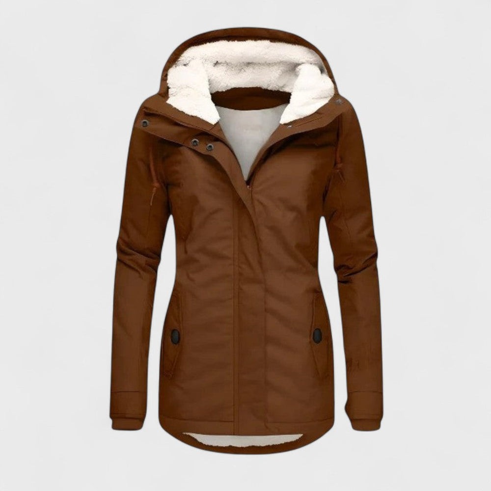 brown-winter jacket