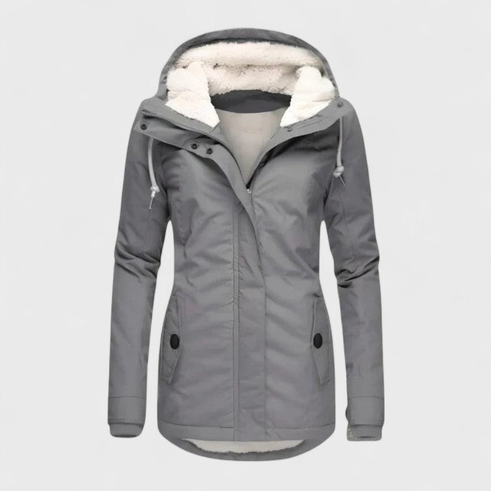 gray-winter jacket
