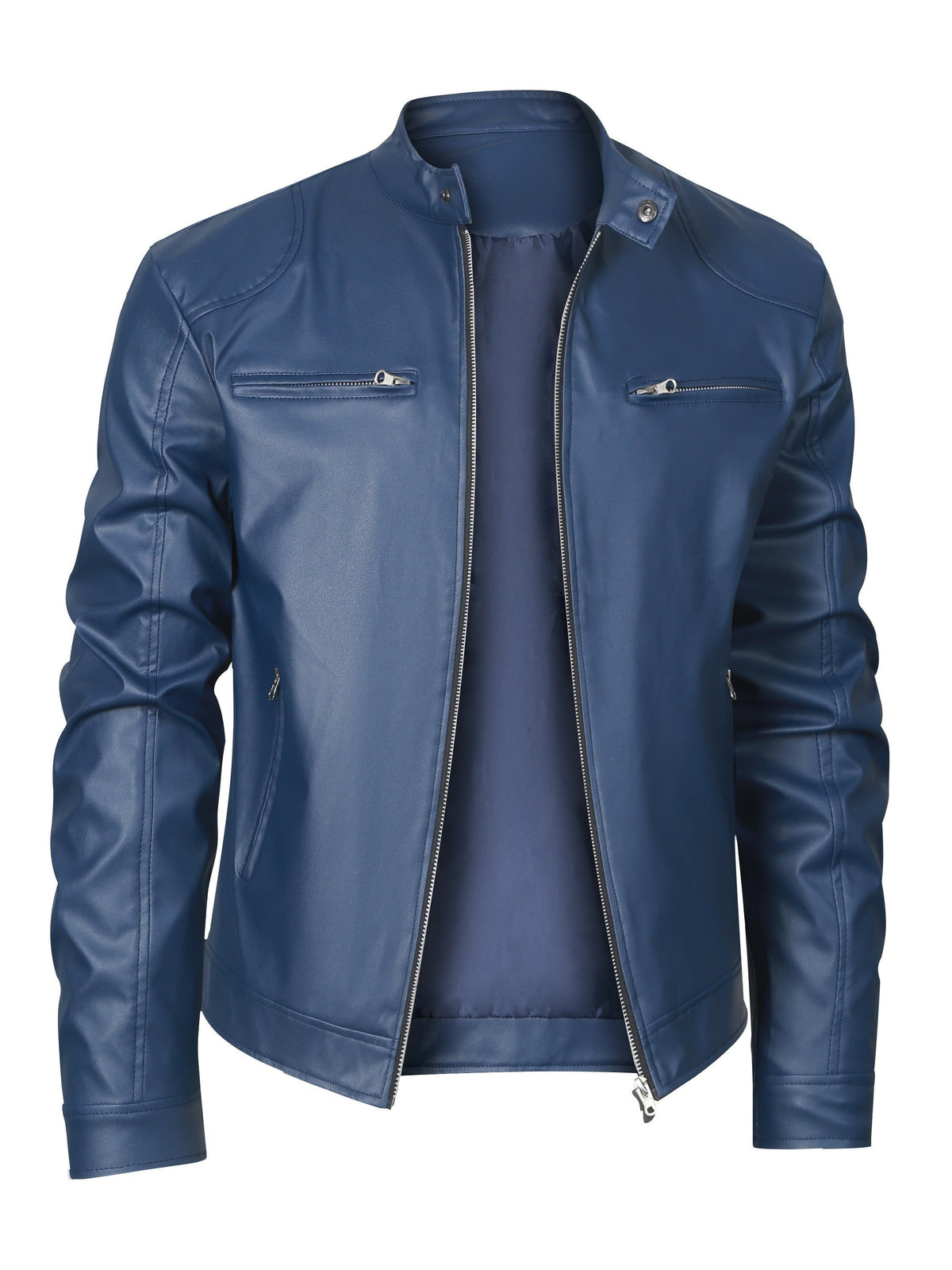 blue-moto jacket