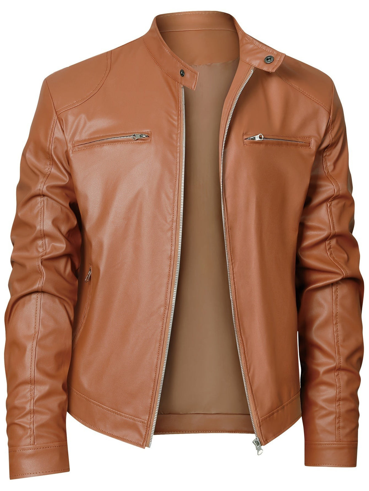 khaki-moto jacket
