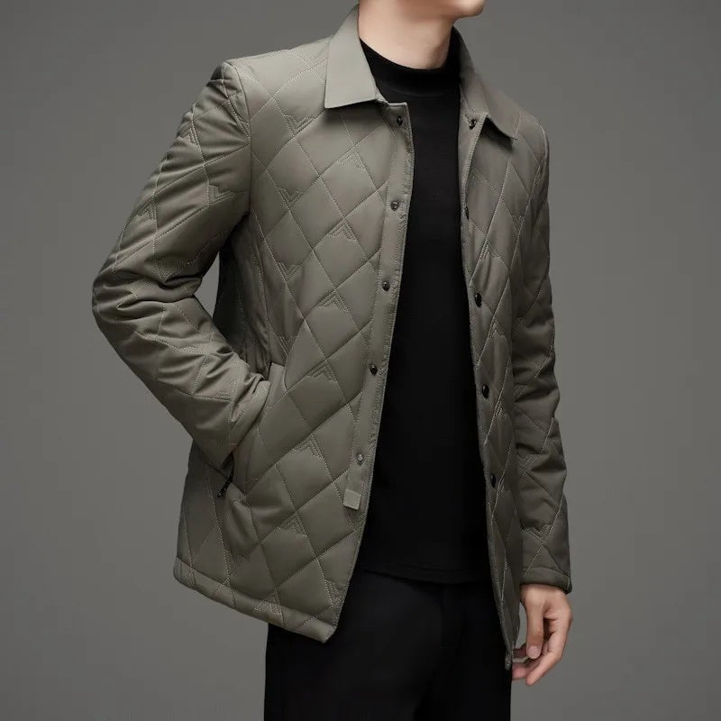 tan-quilted jacket