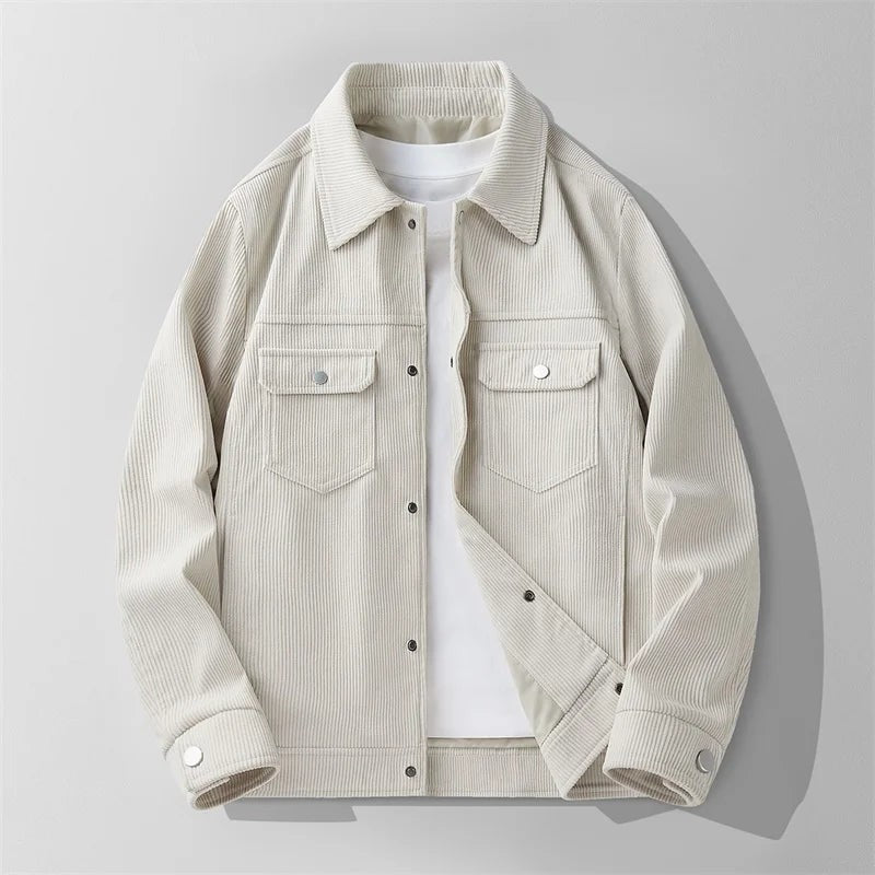 beige-corduroy jacket