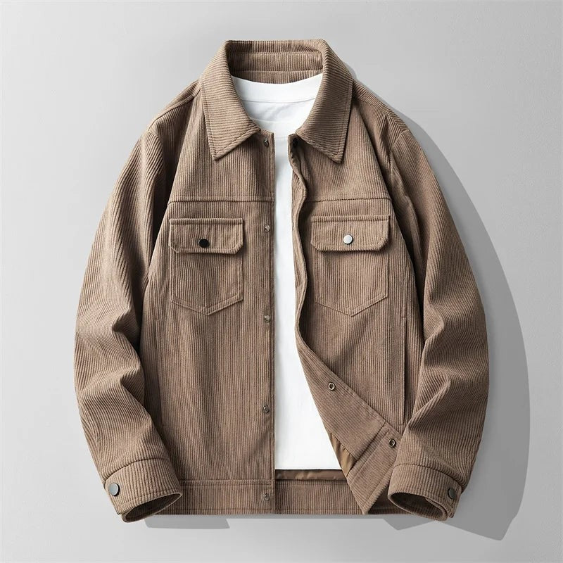 brown-corduroy jacket