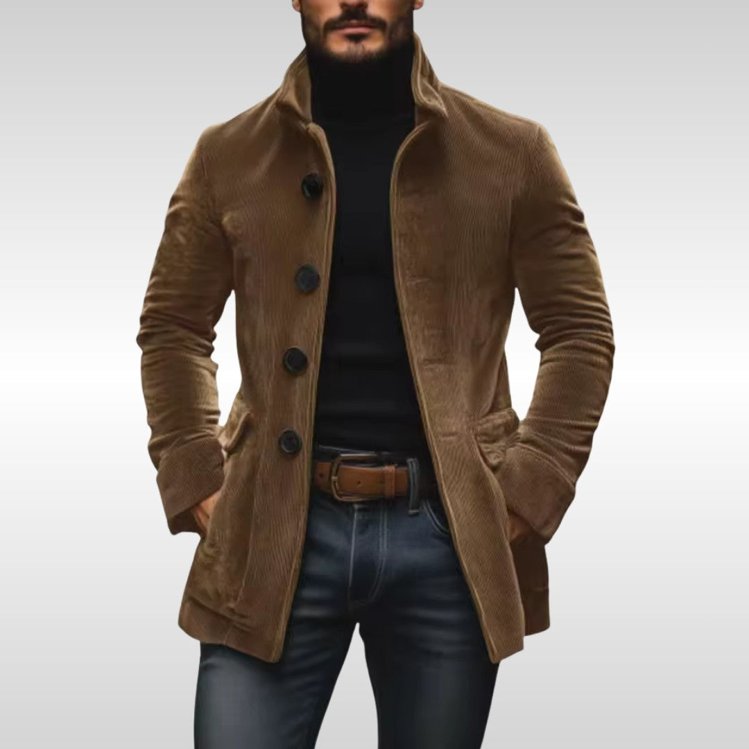 light brown-corduroy jacket