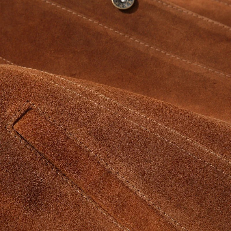 brown-trucker jacket