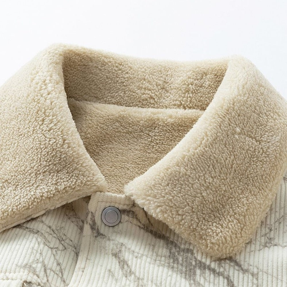 beige-corduroy jacket
