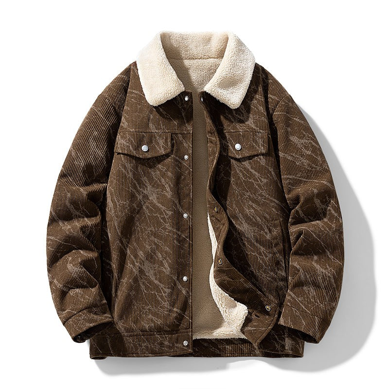 brown-corduroy jacket