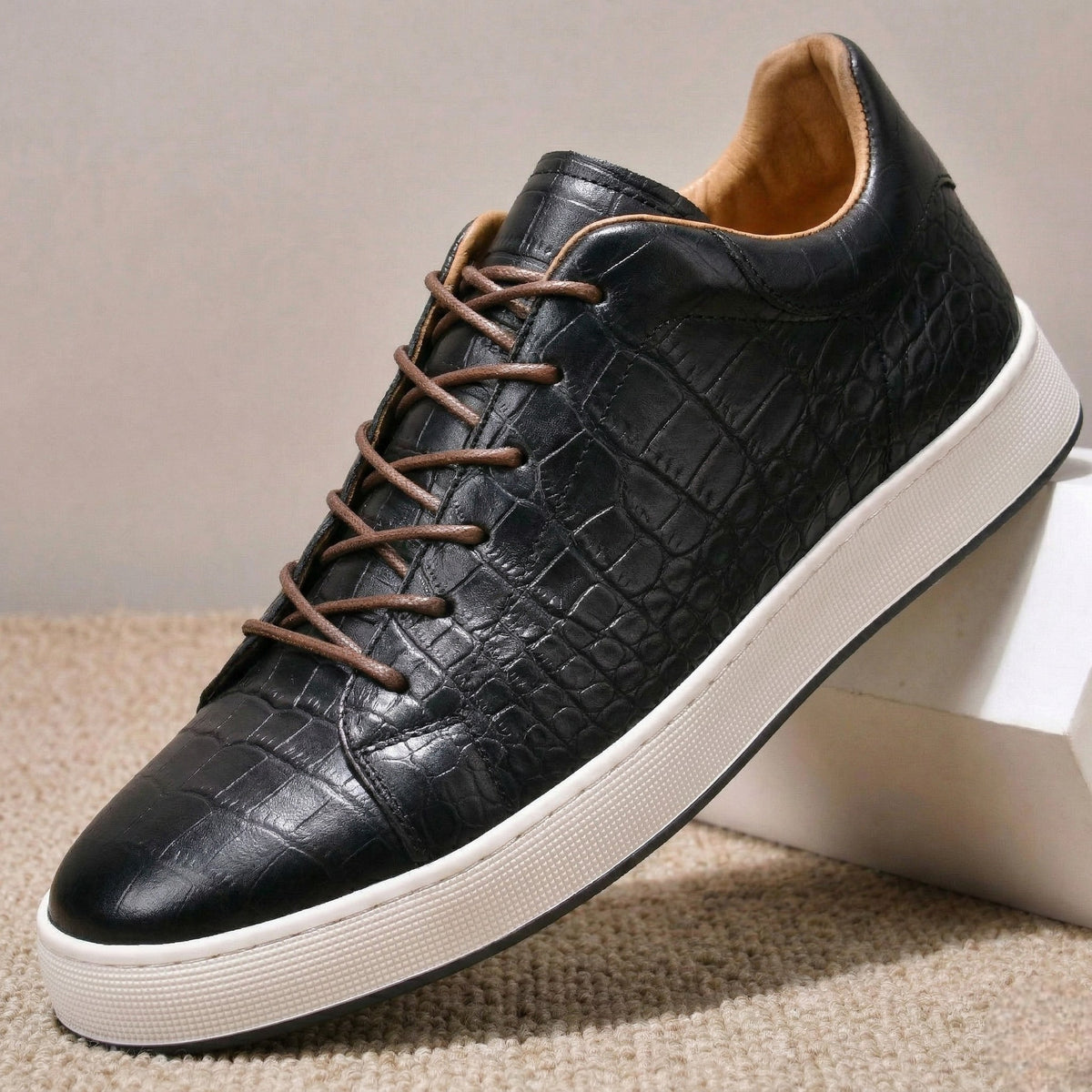 black-casual shoes