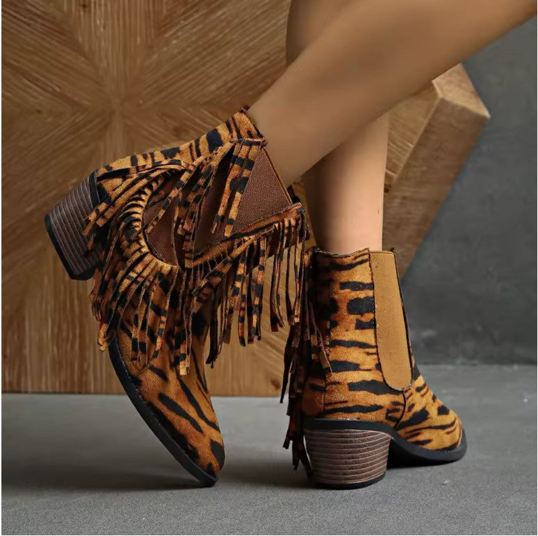 brown-ankle boots