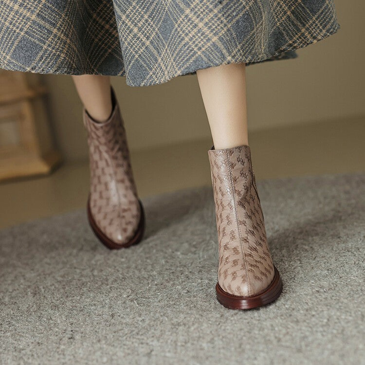 beige-ankle boots